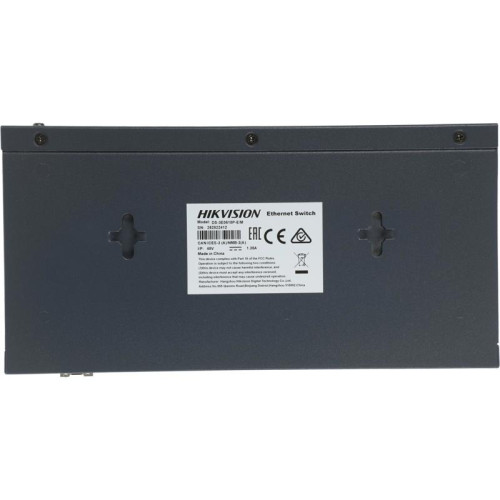 Коммутатор Hikvision DS-3E0510P-E/M 9x1Гбит/с 1SFP 8PoE 58W неуправляемый