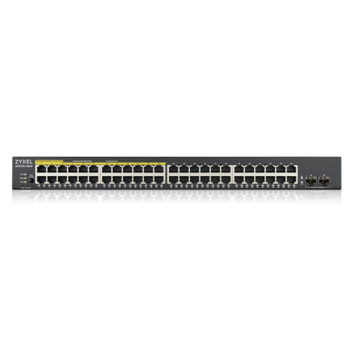 Kоммутатор/ Zyxel GS1900-48HPv2 Smart L2 PoE + switch, rack 19 Kоммутатор/ Zyxel GS1900-48HPv2 Smart L2 PoE + switch, rack 19