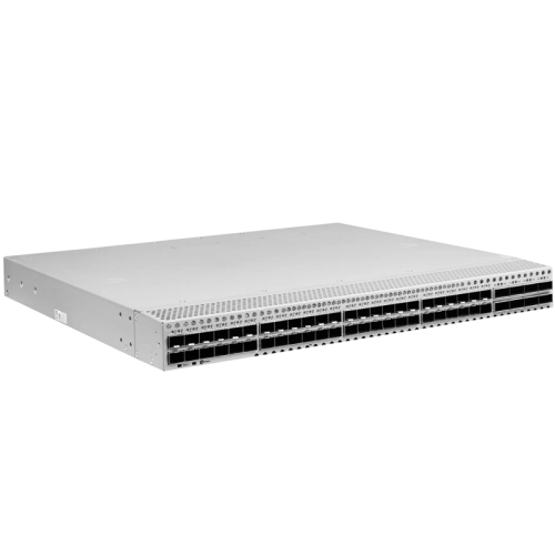 Коммутатор/ Управляемый коммутатор уровня L3, 48 портов 25G SFP28, 8 портов 100G QSFP28, консольный порт, порт управления MGMT, 2 сменных БП (поставляются отдельно)