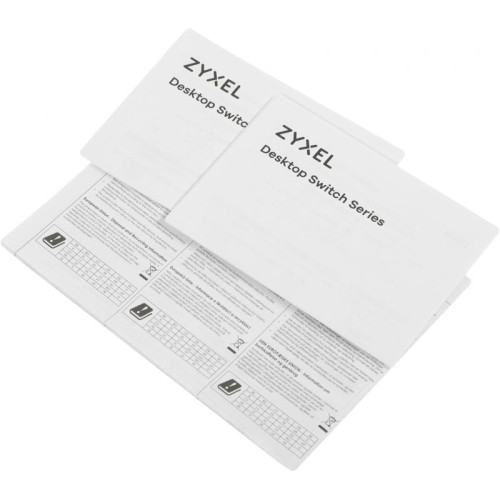 Коммутатор Zyxel GS1200-8HPV2-EU0101F (L2) 8x1Гбит/с 4PoE+ 60W управляемый