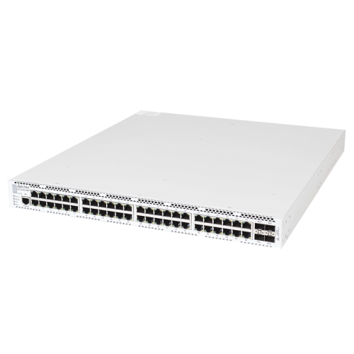 Ethernet-коммутатор MES2300-48P, 48 портов 10/100/1000BASE-T (RJ-45) PoE/PoE+, 4 порта 10GBASE-R (SFP+)/1000BASE-X (SFP), L3, 2 слота для модулей питания