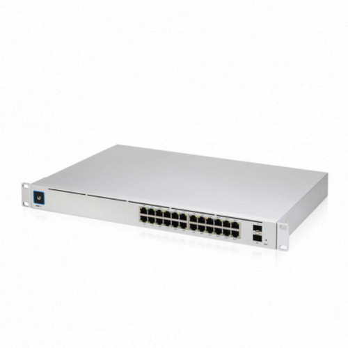 Коммутатор Ubiquiti UniFi Switch Pro 24 PoE  USW-Pro-24-POE  Ubiquiti PoE-коммутатор в стойку, 24х 1G RJ45, 2х 10G  USW-Pro-24-POE  SFP+, раздача 400 Вт RTL {2}
