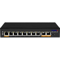 Коммутатор Trassir TR-NS1110-120-8POE (L2) 10x100Мбит/с 8PoE 120W неуправляемый