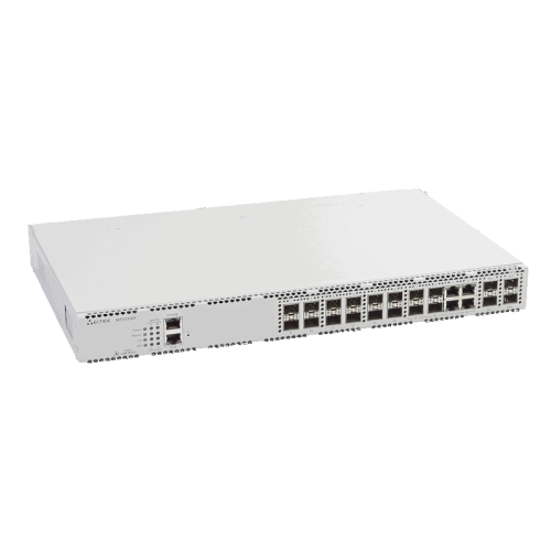 Ethernet-коммутатор MES3316F, 12 портов 1000Base-X(SFP), 4 комбинированных порта 10/100/1000Base-T/1000Base-X(SFP), 4 порта 10GBase-R (SFP+), L3, 2 слота для модулей питания