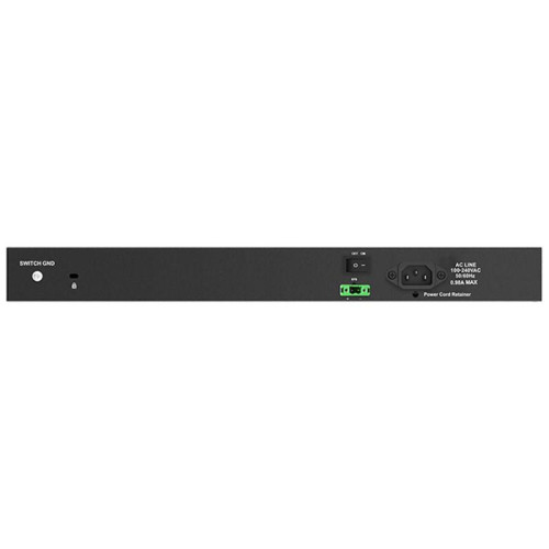Коммутатор D-Link DGS-1210-28XS/ME/B2A Управляемый L2 коммутатор с 24 портами 100/1000Base-X SFP и 4 портами 10GBase-X SFP+