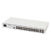 Ethernet-коммутатор MES2428P, 24 порта 10/100/1000BASE-T (PoE/PoE+), 4 Combo-порта 10/100/1000BASE-T/100BASE-FX/1000BASE-X, L2, 220В AC Ethernet-коммутатор MES2428P, 24 порта 10/100/1000BASE-T (PoE/PoE+), 4 Combo-порта 10/100/1000BASE-T/100BASE-FX/1000BASE-X, L2, 220В AC