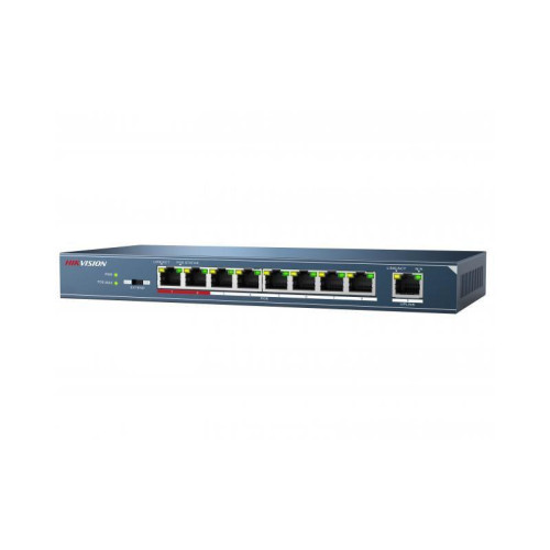 Коммутатор Hikvision DS-3E0109P-E(C) 115W неуправляемый