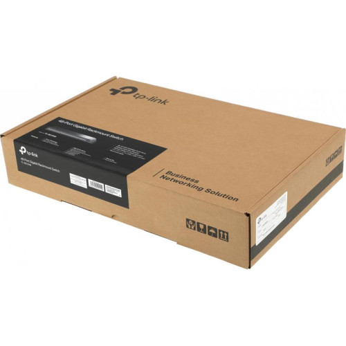 Коммутатор TP-Link TL-SG1048 (L2) 48x1Гбит/с неуправляемый