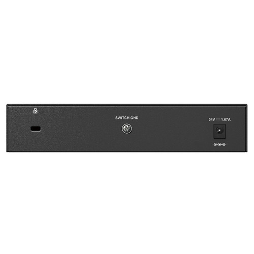 Коммутатор/ DGS-1008P,DGS-1008P/E Unmanaged Switch 8x1000Base-T (4x1000Base-T PoE), PoE Budget 80W, metal case