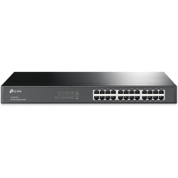 Коммутатор/ 24-port Gigabit Switch, 24 10/100/1000M RJ45 ports, 1U 19-inch rack-mountable steel case