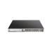 Коммутатор/ DGS-3130-30PS Managed L3 Stackable Switch 24x1000Base-T PoE, 2x10GBase-T, 4x10GBase-X SFP+, PoE Budget 370W (740W with DPS-700), Surge 6KV, CLI, 1000Base-T Management, RJ45 Console, USB, RPS, Dying Gasp