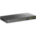 Коммутатор/ DXS-1210-12TC Smart L2+ Switch 8x10GBase-T, 2x10GBase-X SFP+, 2xCombo 10GBase-T/SFP+, CLI, RJ45 Console