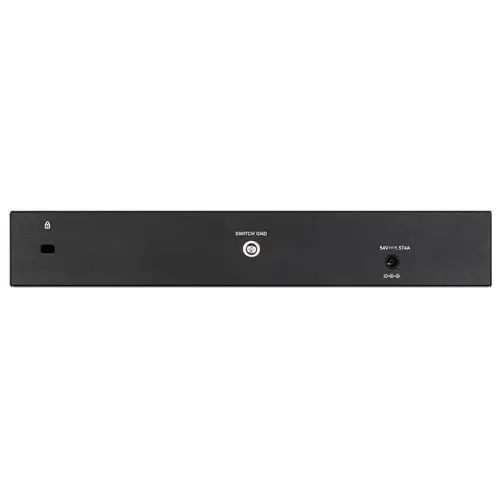 Коммутатор/ DGS-1210-10P/FL Managed L2 Switch 8x1000Base-T PoE, 2x1000Base-X SFP, PoE Budget 65W, Surge 6KV, CLI