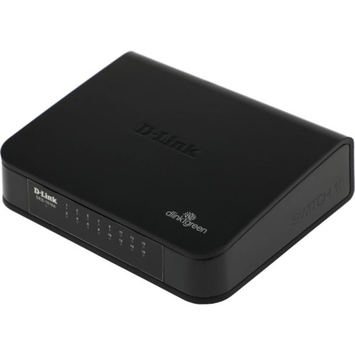 Коммутатор D-Link DES-1016A/E2A 16x100Мбит/с неуправляемый