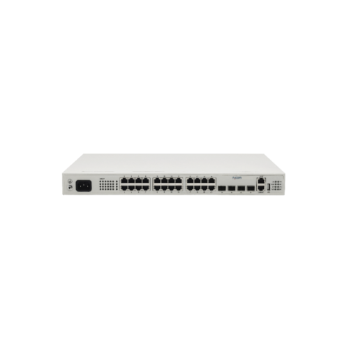 Коммутатор/ Управляемый стекируемый Ethernet коммутатор L2+ N3COM ACS1700-24T4X, 1U, 24 х 1G(RJ45), 4 х 10G(SFP+), 220 V AC, без вентилятора охлаждения, с температурным диапазоном от -30 до 70 град