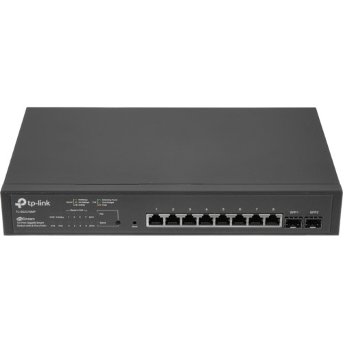 Коммутатор TP-Link SG2210MP (L2+) 8x1Гбит/с 2SFP 8PoE+ 150W управляемый