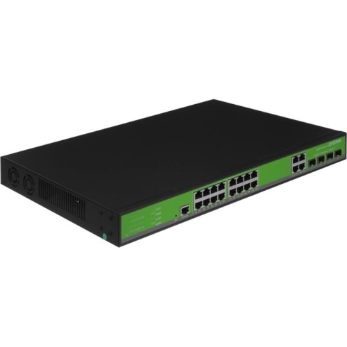 Коммутатор Digma DSW716G-4C-R (L2+) 16x1Гбит/с 4xКомбо(1000BASE-T/SFP) управляемый Коммутатор Digma DSW716G-4C-R (L2+) 16x1Гбит/с 4xКомбо(1000BASE-T/SFP) управляемый