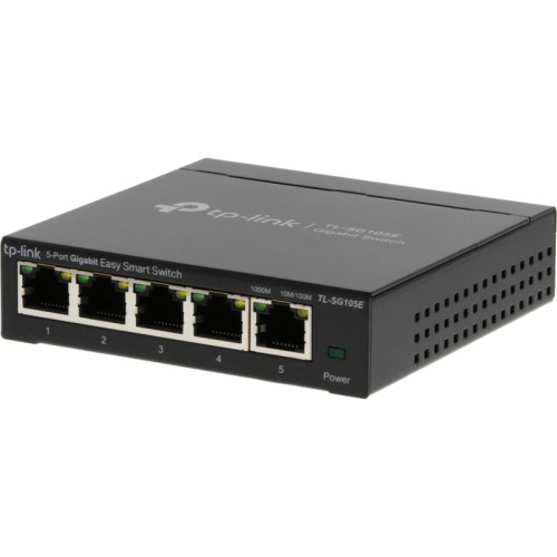 Коммутатор/ 5-Port Gigabit Desktop Easy Smart Switch, 5 10/100/1000Mbps RJ45 ports