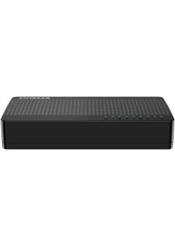 Коммутатор Digma DSW-308FE (L2) 8x100Мбит/с неуправляемый