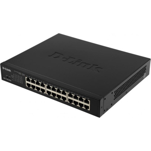 Коммутатор D-Link DGS-1100-24PV2/A (L2) 24x1Гбит/с 12PoE+ 100W управляемый