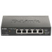 Коммутатор D-Link DGS-1100-05PDV2 5x1Гбит/с 2PoE 18W настраиваемый Коммутатор D-Link DGS-1100-05PDV2 5x1Гбит/с 2PoE 18W настраиваемый