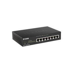 Коммутатор/ DGS-1100-08PLV2,DGS-1100-08PLV2/B EasySmart L2 Switch 8х1000Base-T (4х1000Base-T PoE), PoE Budget 80W