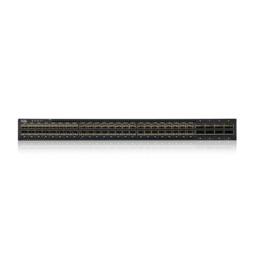 Коммутатор/ ZYXEL L3 Core Fiber Switch Zyxel NebulaFlex Pro CX4800-56F, 48xSFP28: 10/25G , 8xQSFP28: 100G, rack 19