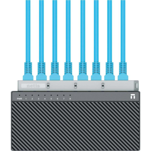 Коммутатор Netis ST3108C (L2) 8x100Мбит/с неуправляемый