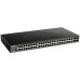 Коммутатор/ DGS-1250-52X,DGS-1250-52X/A1A Smart L2 Switch 48x1000Base-T, 4х10GBase-X SFP+, CLI, RJ45 Console