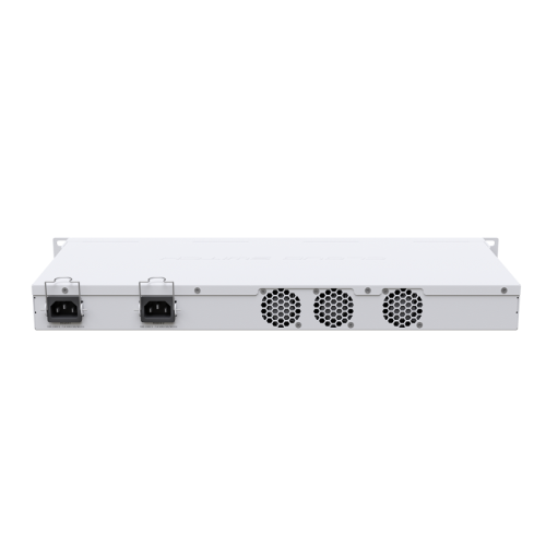Коммутатор/ CRS326-24S+2Q+RM 40 Gbps QSFP+ ports, 24 10 Gbps SFP+ ports, 320 Gbps throughput, 640 Gbps switching, dual power