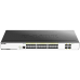 Коммутатор/ Managed L2 Switch 24x1000Base-X SFP, 4x10GBase-X SFP+, CLI, RJ45 Console, RPS, Dying Gasp