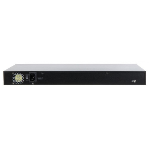 2xCombo 1000 Base-T/SFP  24x 10/100 Base-T（Hi-PoE/PoE+/PoE）IEEE802.3af/IEEE802.3at/Hi-PoE Мощность PoE 360Вт Размеры: 440мм×300мм×44мм