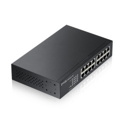 Коммутатор/ ZYXEL GS1100-16 Switch, 16xGE, rack 19 
