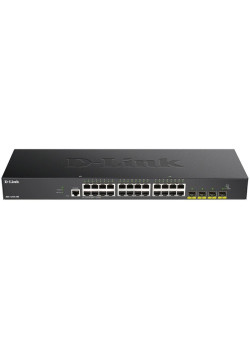 Коммутатор D-Link DGS-1250-28X/RU/A1A (L2) 24x1Гбит/с 4SFP+ управляемый