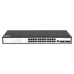 Коммутатор/ Управляемый PoE коммутатор уровня 2+ SNR-S5110G-24TX-POE