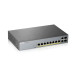 Коммутатор/ ZYXEL GS1350-12HP L2 PoE + switch for IP cameras, 10xGE (8xPoE +), 2xSFP, PoE budget 130 W, power transmission distance up to 250 m, auto-reloading of PoE ports, increased overvoltage and electrostatic discharge protection Коммутатор/ ZYXEL GS1350-12HP L2 PoE + switch for IP cameras, 10xGE (8xPoE +), 2xSFP, PoE budget 130 W, power transmission distance up to 250 m, auto-reloading of PoE ports, increased overvoltage and electrostatic discharge protection