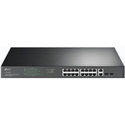 Коммутатор/ 18-port gigabit Unmanaged switch with 16 PoE+ ports, 18 10/100/1000Mbps RJ-45 port, 2 combo SFP ports