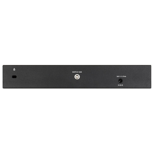 Коммутатор/ Smart L2 Switch 8х1000Base-T PoE, 2х1000Base-X SFP, PoE Budget 65W, Compact CLI