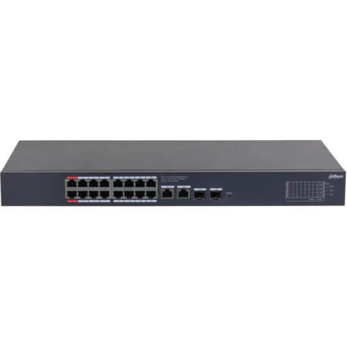 Коммутатор Dahua DH-CS4220-16GT-190 16x100Мбит/с 2x1Гбит/с 2xКомбо(1000BASE-T/SFP) управляемый