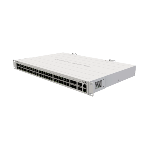 Коммутатор MikroTik CRS354-48G-4S+2Q+RM 1x100Мбит/с 48x1Гбит/с 4SFP+ 2xQSFP+ управляемый
