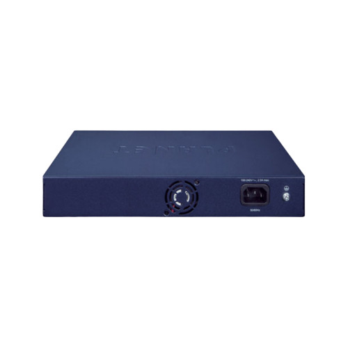 коммутатор/ PLANET GSD-1222VHP 8-Port 10/100/1000T 802.3at PoE + 2-Port 10/100/1000T + 2-Port 1000SX SFP Gigabit Switch with smart color LCD (120W PoE Budget, Standard/VLAN/Extend mode, PoE Budget, bandwidth control, PD alive check setup over LCD )