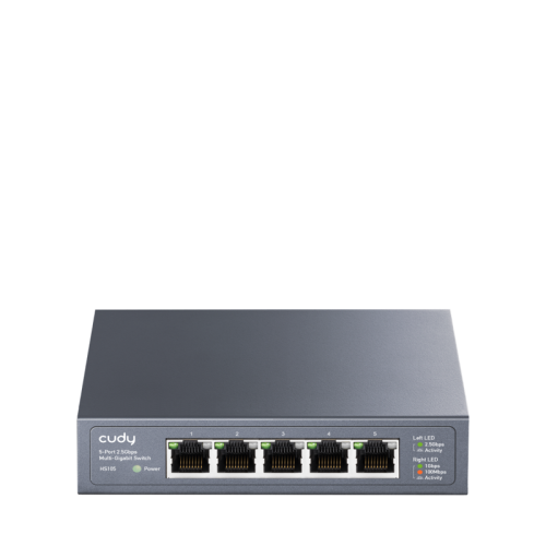 Коммутатор/ 5-Port 2.5G Metal Switch