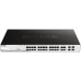 Коммутатор D-Link DGS-1210-28MP DGS-1210-28MP/F 24x1Гбит/с 4xКомбо(1000BASE-T/SFP) 24PoE+ 370W настраиваемый