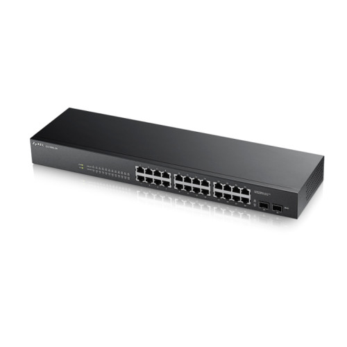Коммутатор/ Zyxel GS1900-24 Smart L2 switch, rack 19