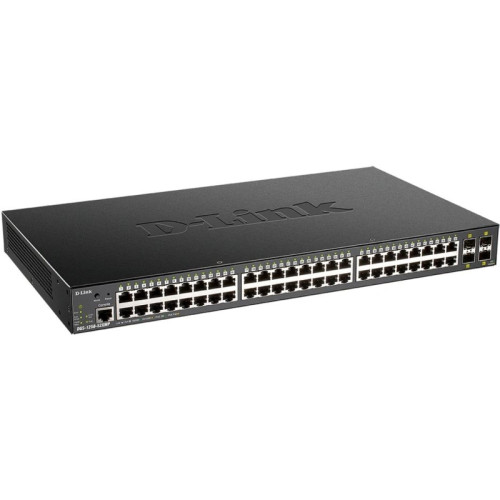 Коммутатор D-Link DGS-1250-52XMP/RU/A1A 48x1Гбит/с 4SFP+ 370W управляемый