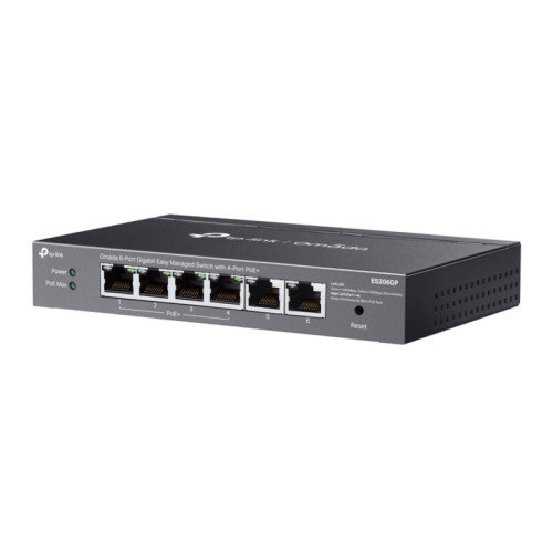 Коммутатор/ Omada 6-Port Gigabit Easy Managed Switch with 4-Port PoE+