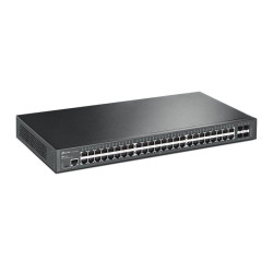 Коммутатор/ JetStream™ 48-Port Gigabit L2+ Managed Switch with 4 10GE SFP+ Slots