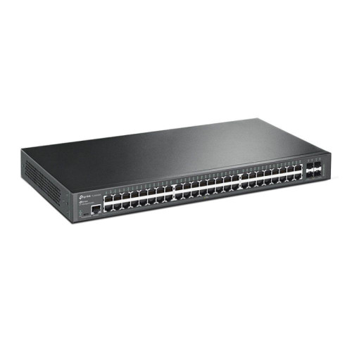 Коммутатор/ JetStream™ 48-Port Gigabit L2+ Managed Switch with 4 10GE SFP+ Slots