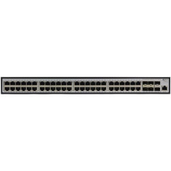 Managed L3 Switch 48x1000Base-T PoE, 6x10GBase-X SFP+, PoE Budget 880W, RJ45 Console, 19