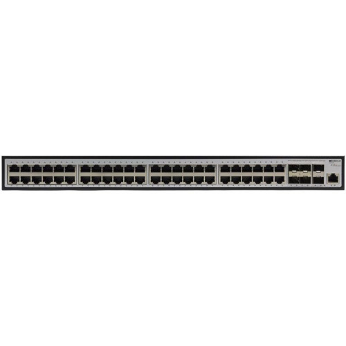 Managed L3 Switch 48x1000Base-T PoE, 6x10GBase-X SFP+, PoE Budget 880W, RJ45 Console, 19